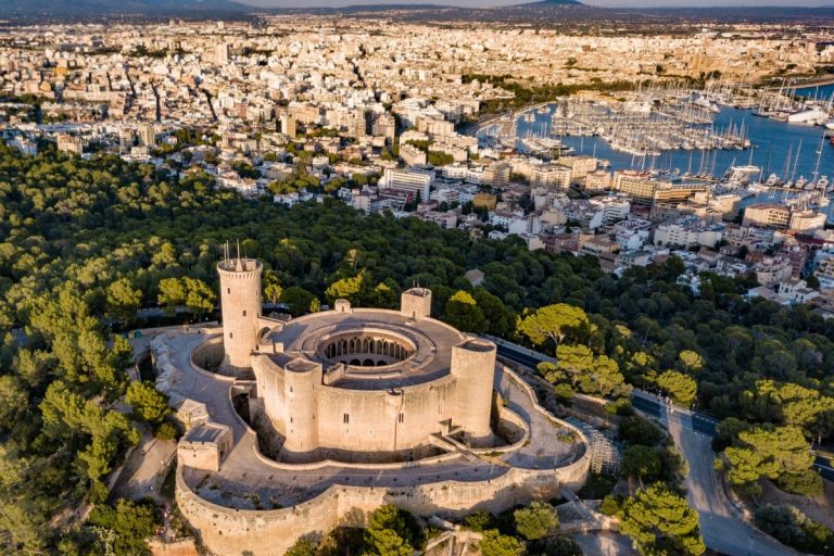 Castillo de Bellver, las vistas más impresionantes de Mallorca